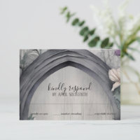 Gothic White Floral Arch Pagan Handfasting