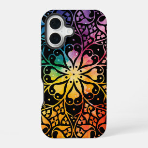 Gothic Window Rainbow Pride iPhone 16 Case