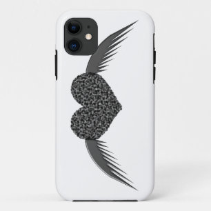 Gothic Winged Love Heart iPhone 11 Case