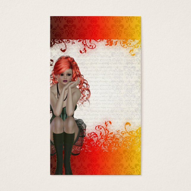 Gothique à tête rouge (Devant)