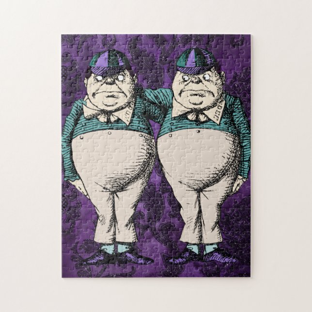 Gothique Alice V - Tweedledum et Tweedledee Puzzle (Vertical)