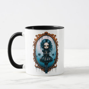 Gothique en miroir victorien Halloween Mug