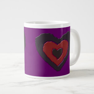 Gothique Fondre Amour Coeur Mug