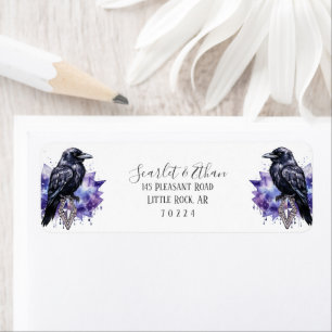 Gothique Violet Diamant et Piment noir Retour