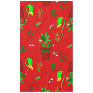 gothmas christmas venus flytrap creepmas tablecloth
