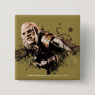 Gothmog Orc Vector Collage 2 Inch Square Button