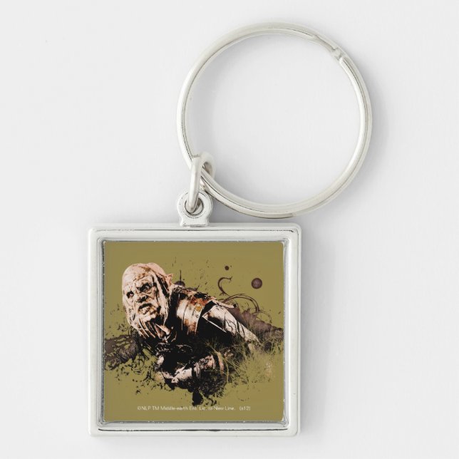 Gothmog Orc Vector Collage Keychain (Front)