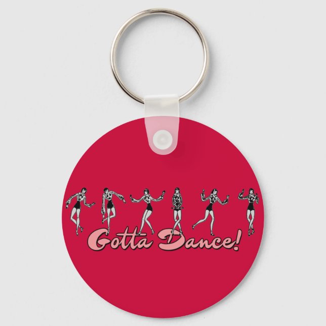 Gotta Dance! Keychain (Front)