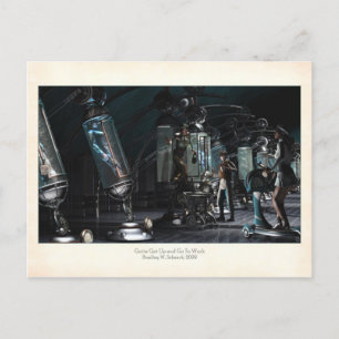 Gotta Get Up & Go To Work  Postcard