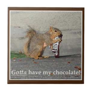 Gotta Have My Chocolate Decorative Tile