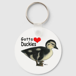 Gotta Love Duckies Keychain