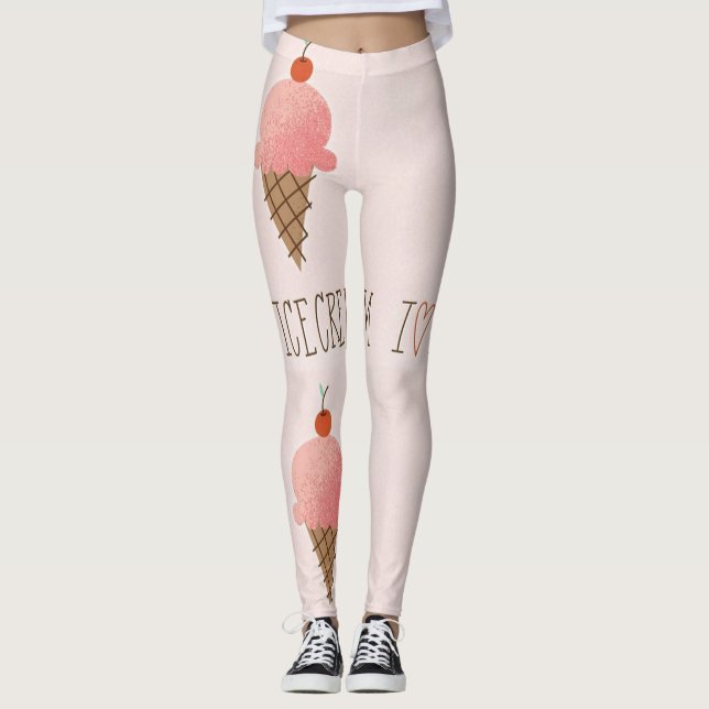 GOTTA LOVE ***ICE CREAM LEGGINGS**** LEGGINGS (Front)