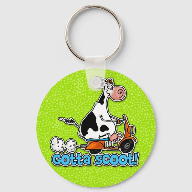gotta scoot keychain (Front)