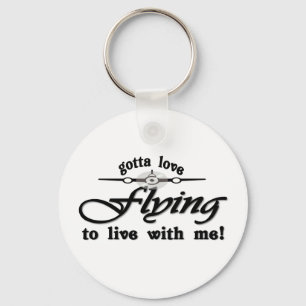 gottaloveflying keychain