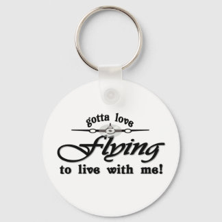 gottaloveflying keychain
