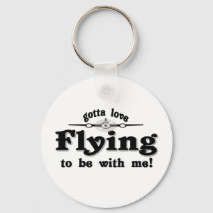 gottaloveflying keychain