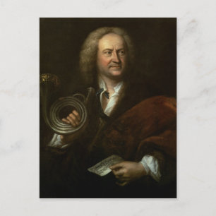 Gottfried Reiche , Senior Musician and Solo Postcard