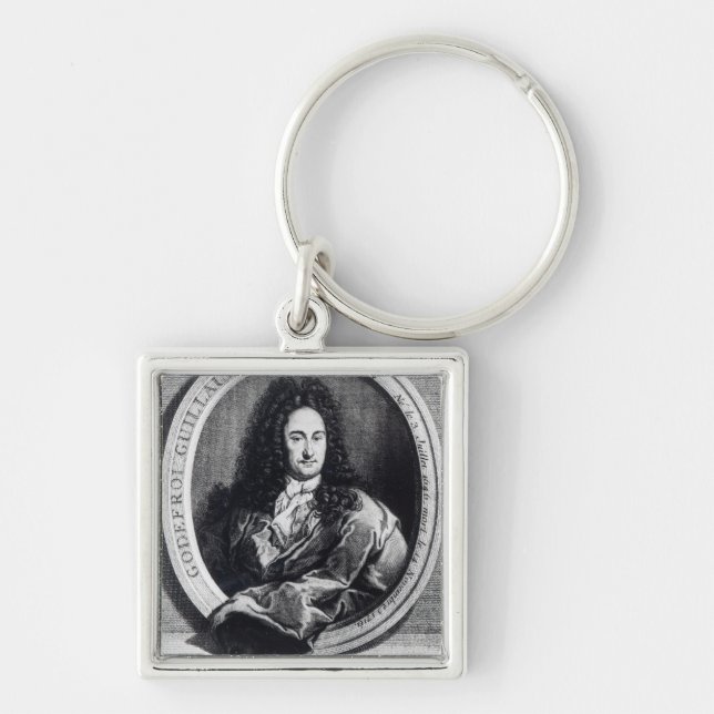 Gottfried Wilhelm Leibniz Keychain (Front)