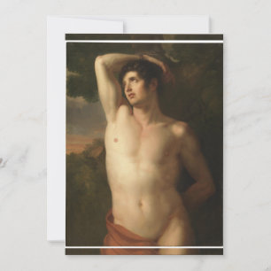 Gottlieb Schick - Saint Sebastian Invitation