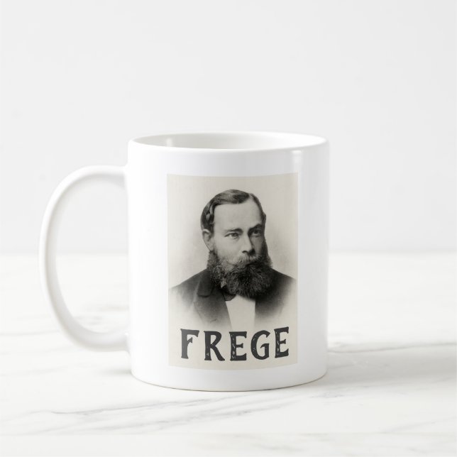 Gottlob Frege Cafe Mug (Gauche)