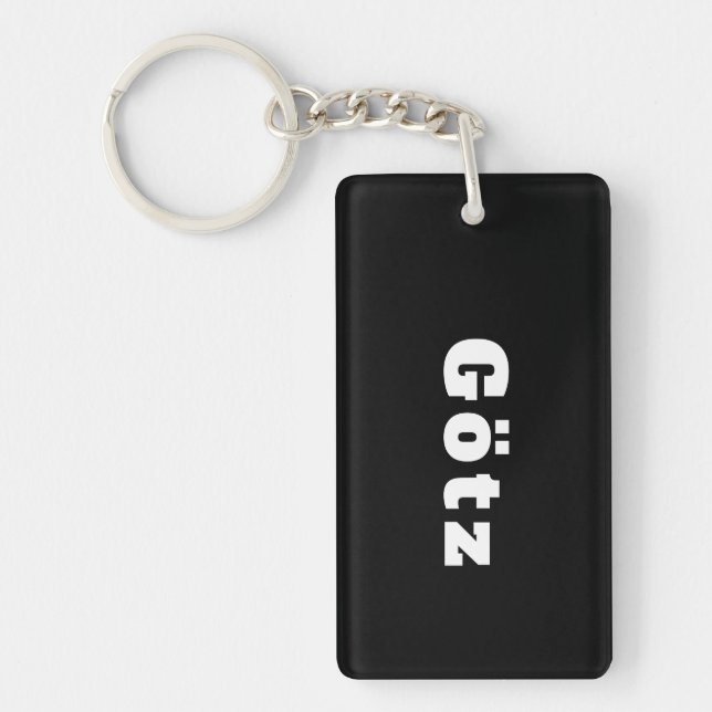 Götz Keychain (Front)