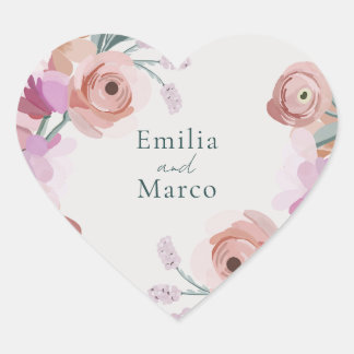 Gouache Blossoms Sticker