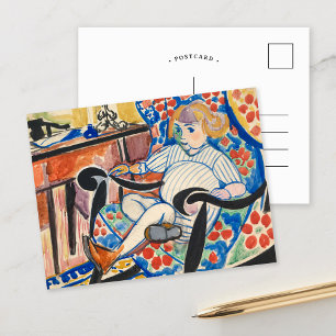 Gouache Henry Lyman Saÿen Postcard