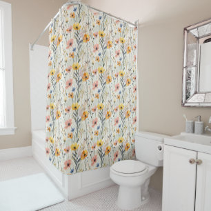 Gouache Meadow Flowers Pattern