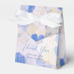 Gouache Paint Brush Stroke Baby Shower Favor Box