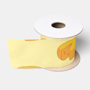 Gouda Cheese Rounds Dutch Foodie Gastronomy Satin Ribbon