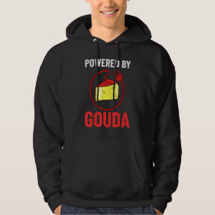 Gouda Cheese Smoked Queso Slices Shredded Funny_1 Hoodie