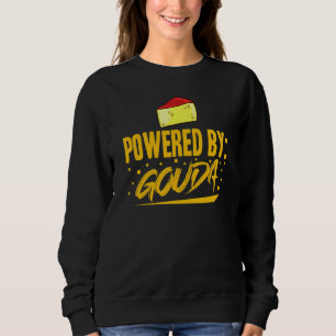 Gouda Cheese Smoked Queso Slices Shredded Sweatshirt
