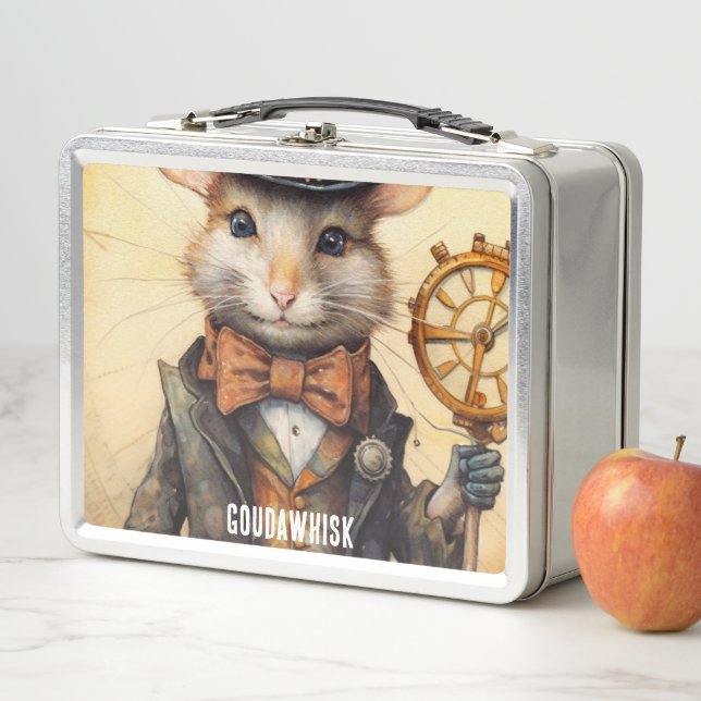 Goudawhisk  metal lunch box (In Situ)