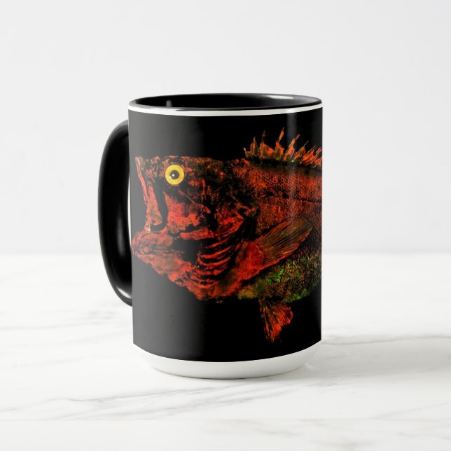 Goujon de mer de Yelloweye - 15 onces. Tasse (Devant gauche)