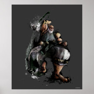 Gouken Chop Poster