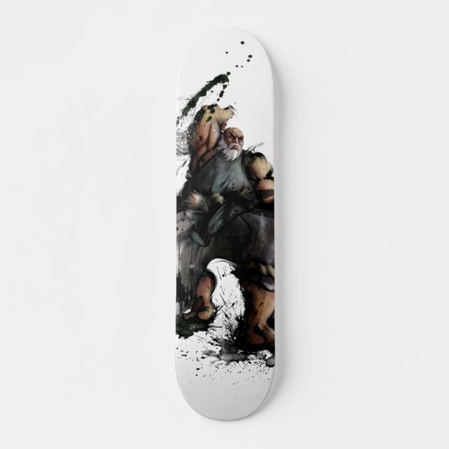Gouken Chop Skateboard (Front)