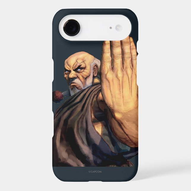 Gouken Raised Hand Case-Mate iPhone Case (Back)