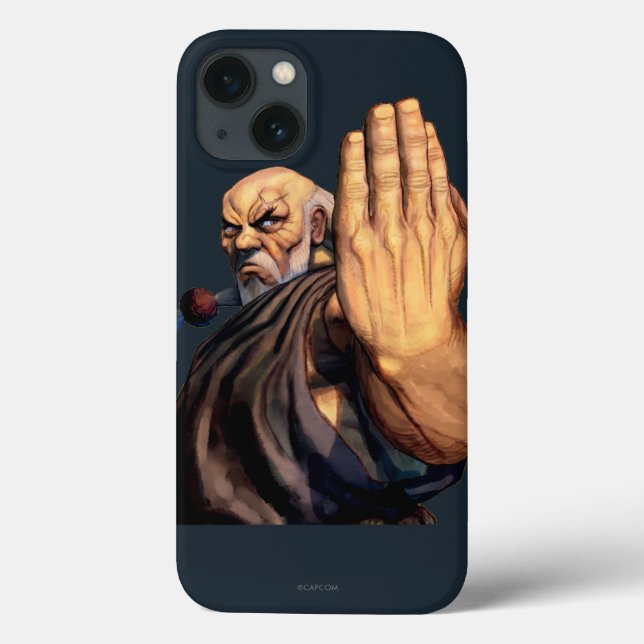 Gouken Raised Hand Case-Mate iPhone Case (Back)