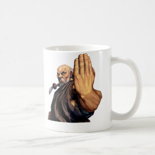 Gouken Raised Hand Coffee Mug