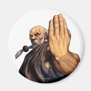 Gouken Raised Hand Magnet