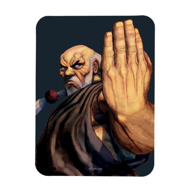 Gouken Raised Hand Magnet (Vertical)