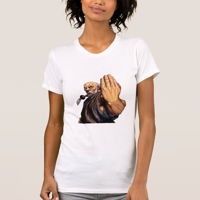 Gouken Raised Hand T-Shirt (Front)