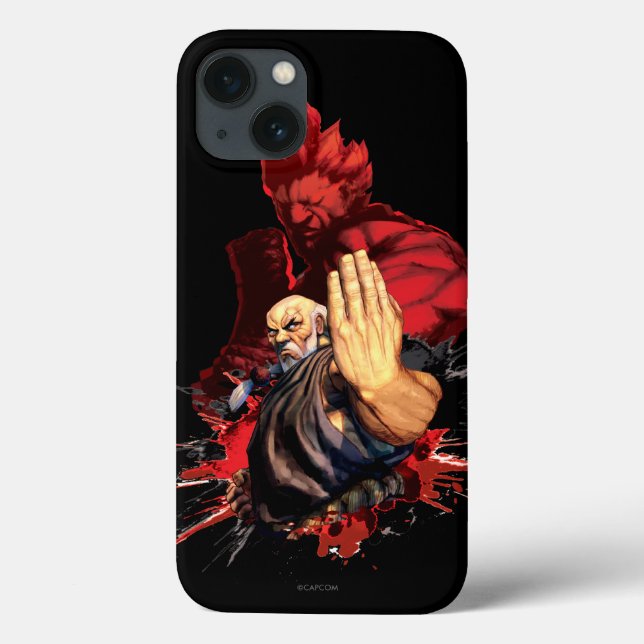 Gouken Vs. Akuma Case-Mate iPhone Case (Back)