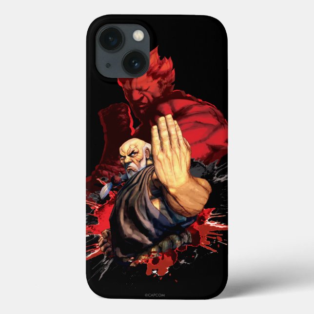Gouken Vs. Akuma Case-Mate iPhone Case (Back)