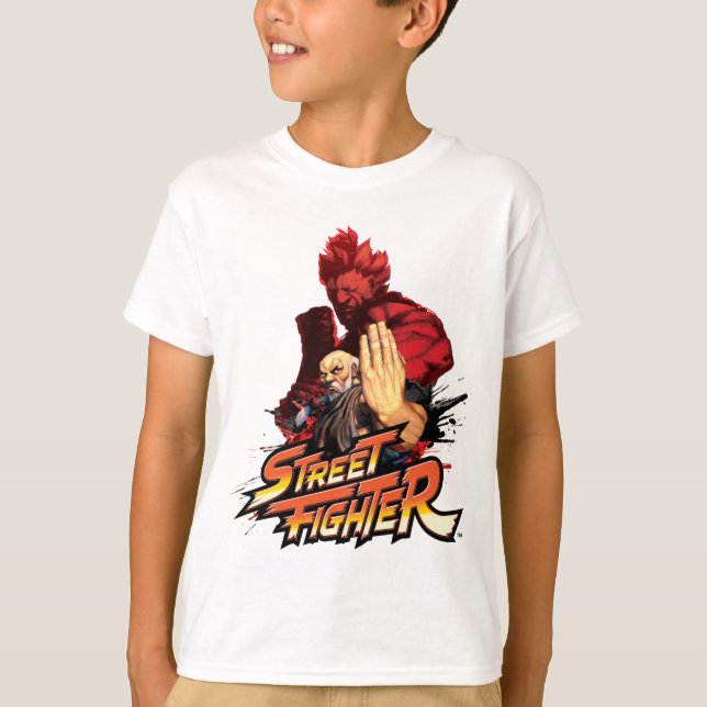 Gouken Vs. Akuma T-Shirt (Front)