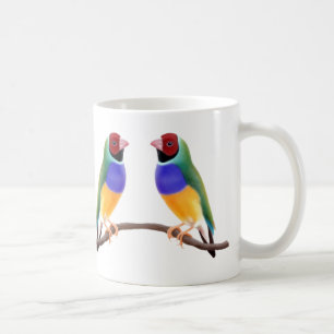 Gouldian Finches Mug