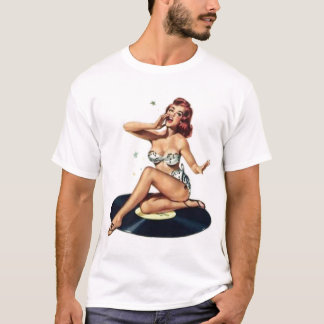 goupille de chant vers le haut de fille