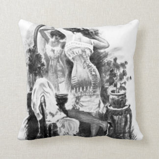 goupille vintage vers le haut de coussin
