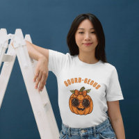 Gourd-geous Halloween Food Pun Pumpkin