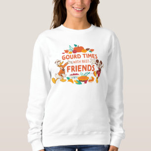 Gourd Times with Donald and Mickey Sweatshirt